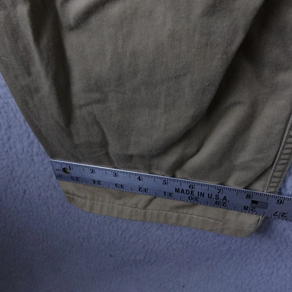 Polo Ralph Lauren Mens Tan Khaki Cotton Twill Straight Leg Pants 38x29‎